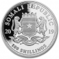 Preview: 100 Schilling Somalia 2019 - Leopard