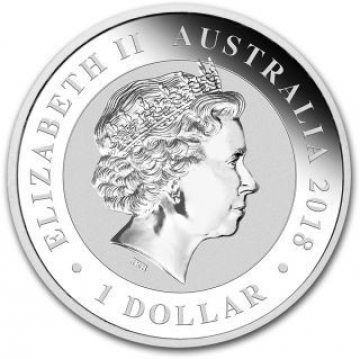 1 Silberdollar Australien 2018 - Paradiesvogel