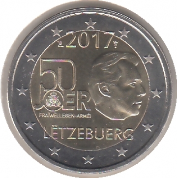 2 Euro Luxemburg 2017