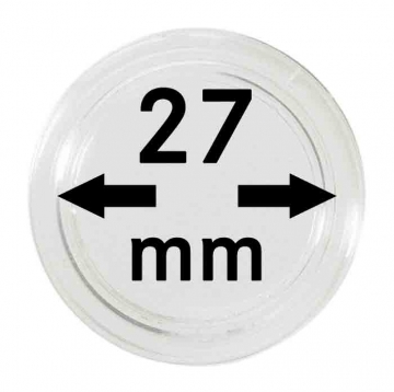 Lindner Münzenkapseln, 27 mm