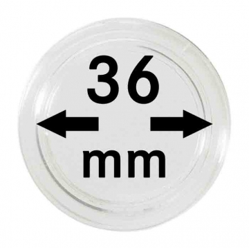 Lindner Münzenkapseln, 36 mm