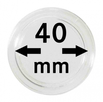 Lindner Münzenkapseln, 40 mm