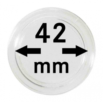 Lindner Münzenkapseln, 42 mm