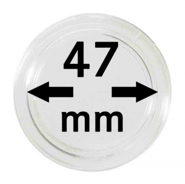 Lindner Münzenkapseln, 47 mm