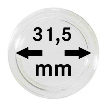 Lindner Münzenkapseln, 31,5 mm