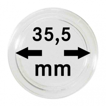 Lindner Münzenkapseln, 35,5 mm