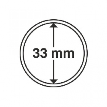 Münzkapseln innen Ø 33 mm