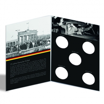 Münzkarte für 2 Euro-Münzen Deutsche Einheit, Ausgabe 2015