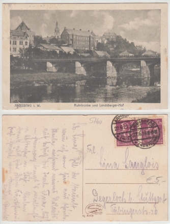 AK Arnsberg, Ruhrbrücke und Landsberger-Hof