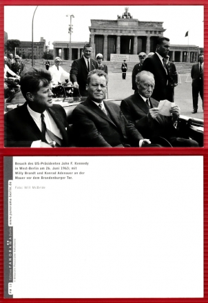 BK Berlin, Kennedy, Brandt und Adenauer