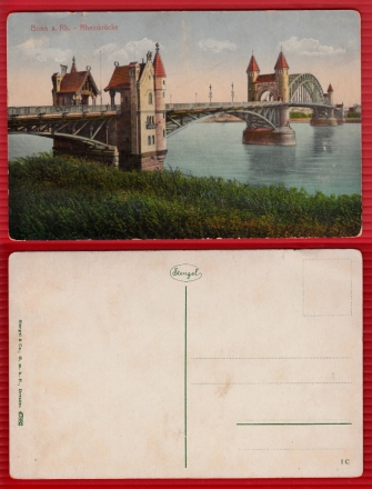 AK Bonn, Rheinbrücke