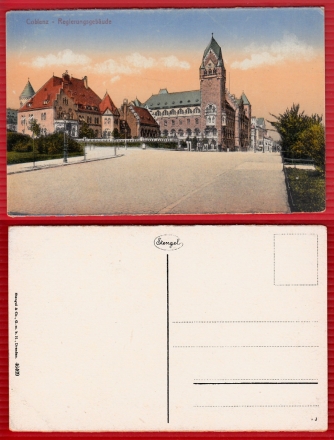 AK Coblenz, Regierungsgebäude