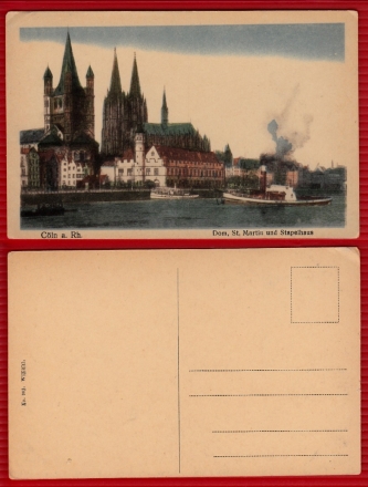 AK Cöln, Dom, St. Martin