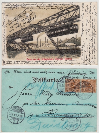 AK Elberfeld-Barmen, Schwebebahn