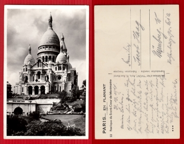 AK Paris, Le Sacré-Coeur, Basilika