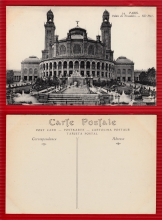 AK Paris, Le Trocadèro, Palais