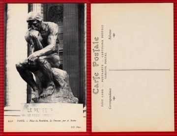AK Paris, Panthèon, Le Penseur