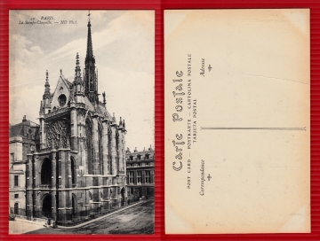 AK Paris, Sainte Kapelle