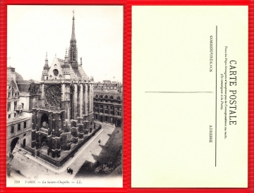 AK Paris, Sainte Kapelle