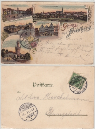 AK Friedberg, Gruss aus