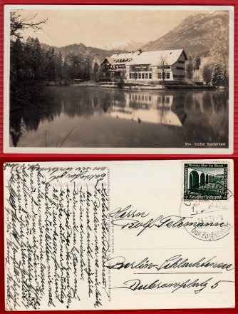 AK Obergrainau, Hotel Badersee