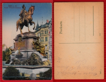 AK Köln, Kaiser Wilhelm-Denkmal