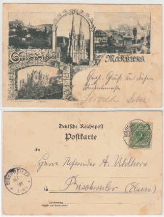 AK Marburg, Gruss aus