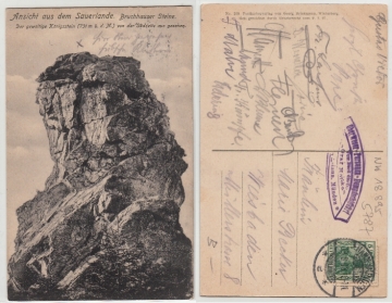 AK Bruchhauser Steine, der Königsstein