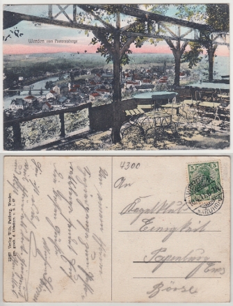 AK Werden, Blick vom Pastoratsberge