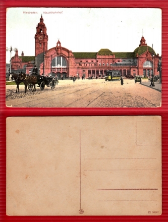 AK Wiesbaden, Hauptbahnhof