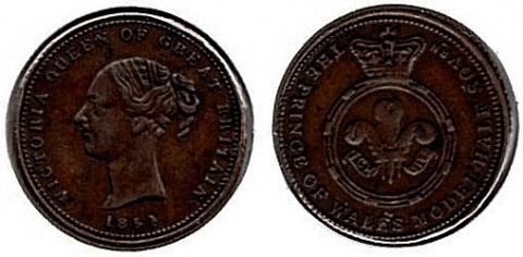 1/2 Sovereign Großbritannien 1851