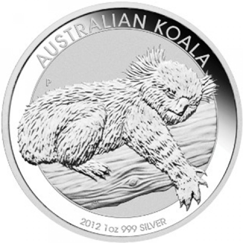1 Silberdollar Australien 2012 - Koala