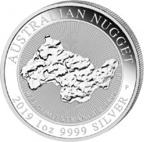 1 Silberdollar Australien 2019 - Nugget