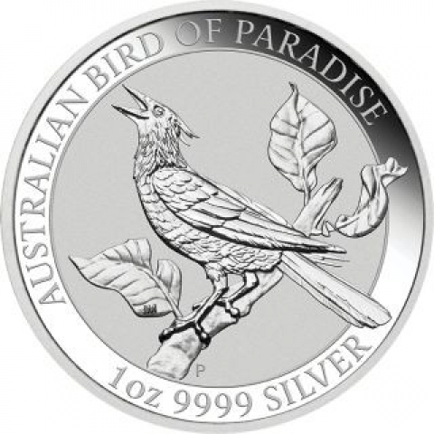 1 Silberdollar Australien 2019 - Paradiesvogel