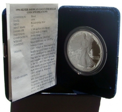 1 Dollar USA 1994 P, Walking Liberty