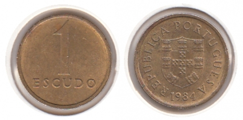 1 Escudo Portugal 1984