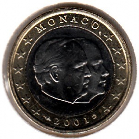 1 Euro Monaco 2001
