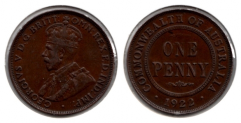 1 Penny Australien 1922