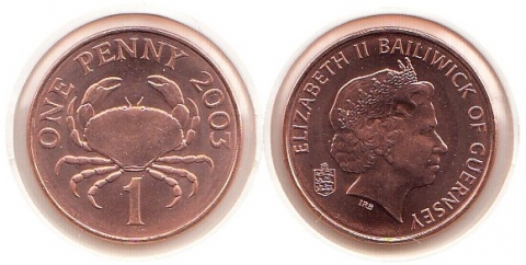 1 Penny Guernsey 2003