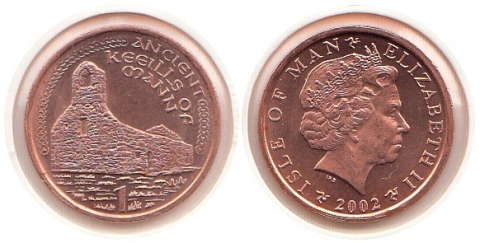 1 Penny Insel Man 2002