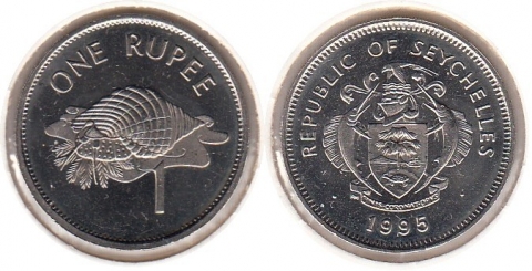 1 Rupie Seychellen 1995