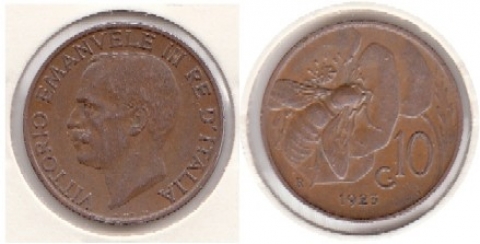 10 Centesimi Italien 1923R