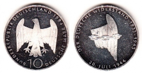10 DM BRD, J 457