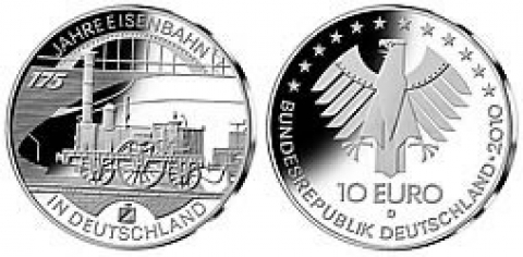 10 Euro BRD 2010 D