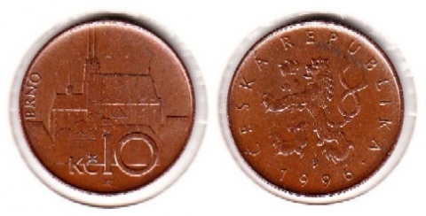 10 Korun Tschechien 1996