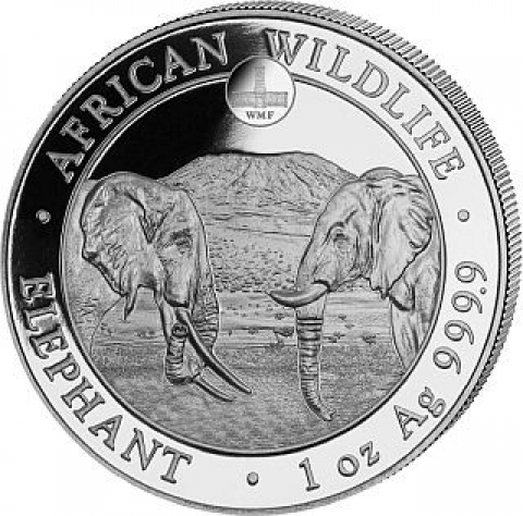 100 Schilling Somalia 2020 - Elefant/WMF