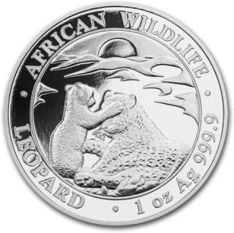 100 Schilling Somalia 2019 - Leopard