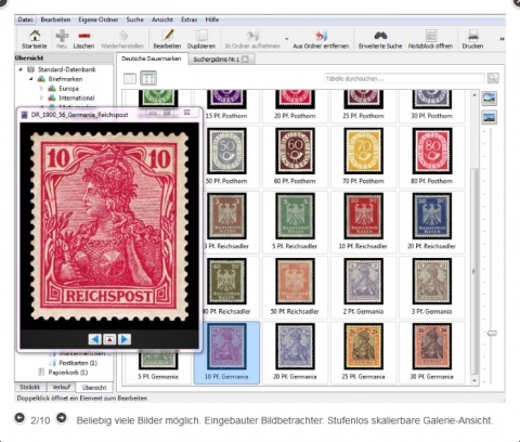 Briefmarkenverwaltung