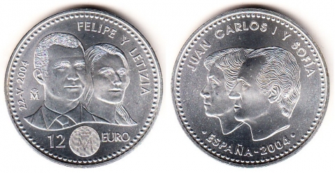 12 Euro Spanien 2004