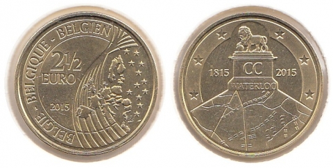 2,5 Euro Belgien 2015